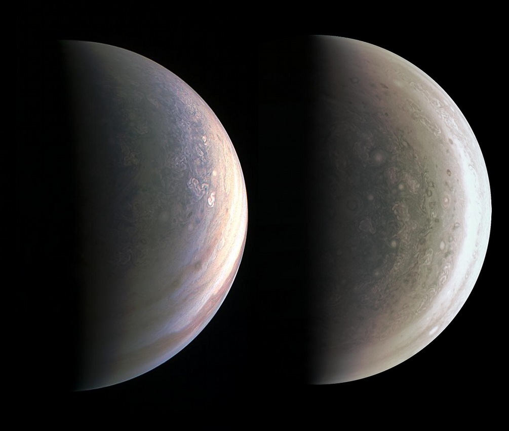 The North and South of Jupiter