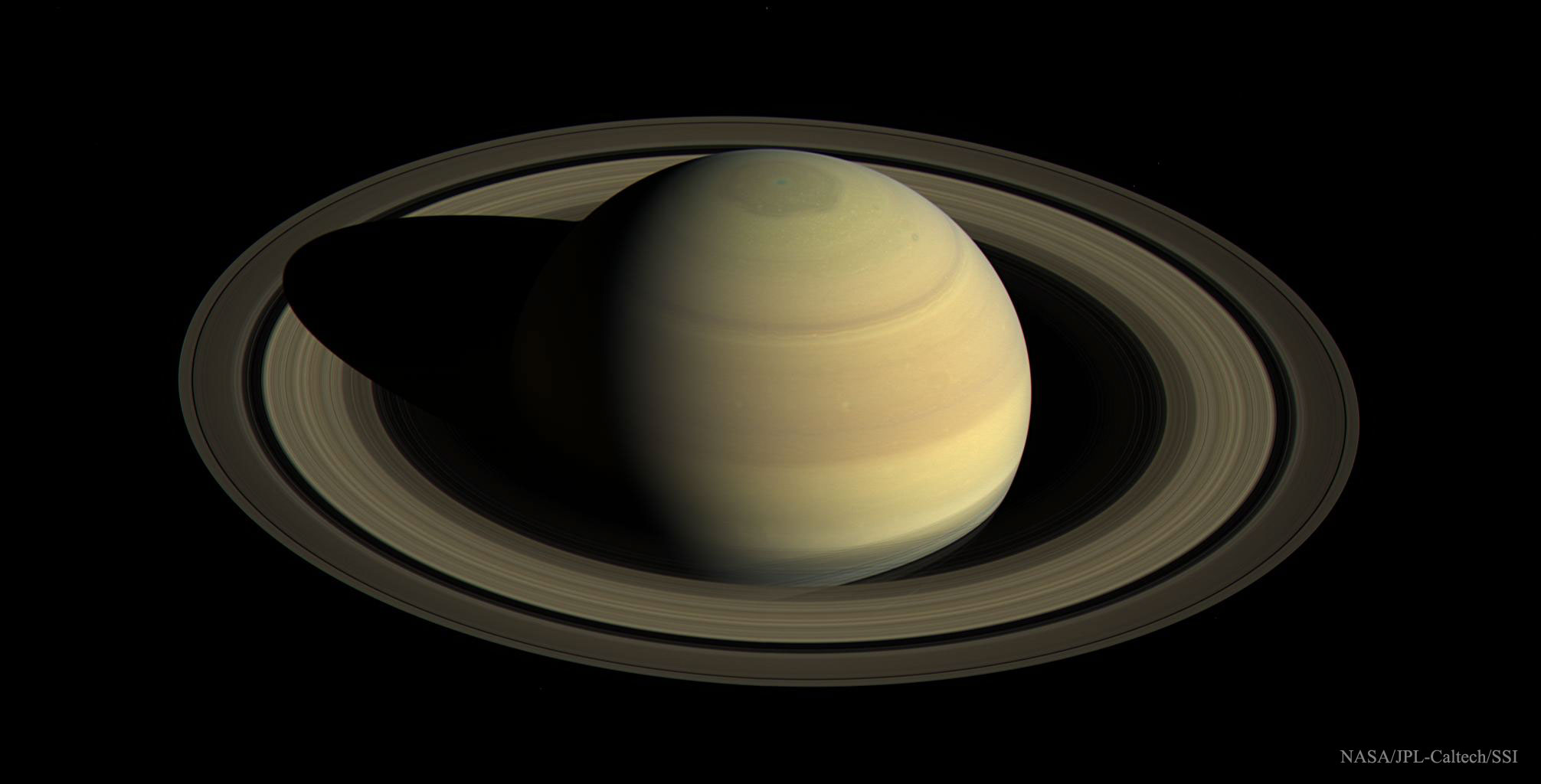 Saturn from Above
