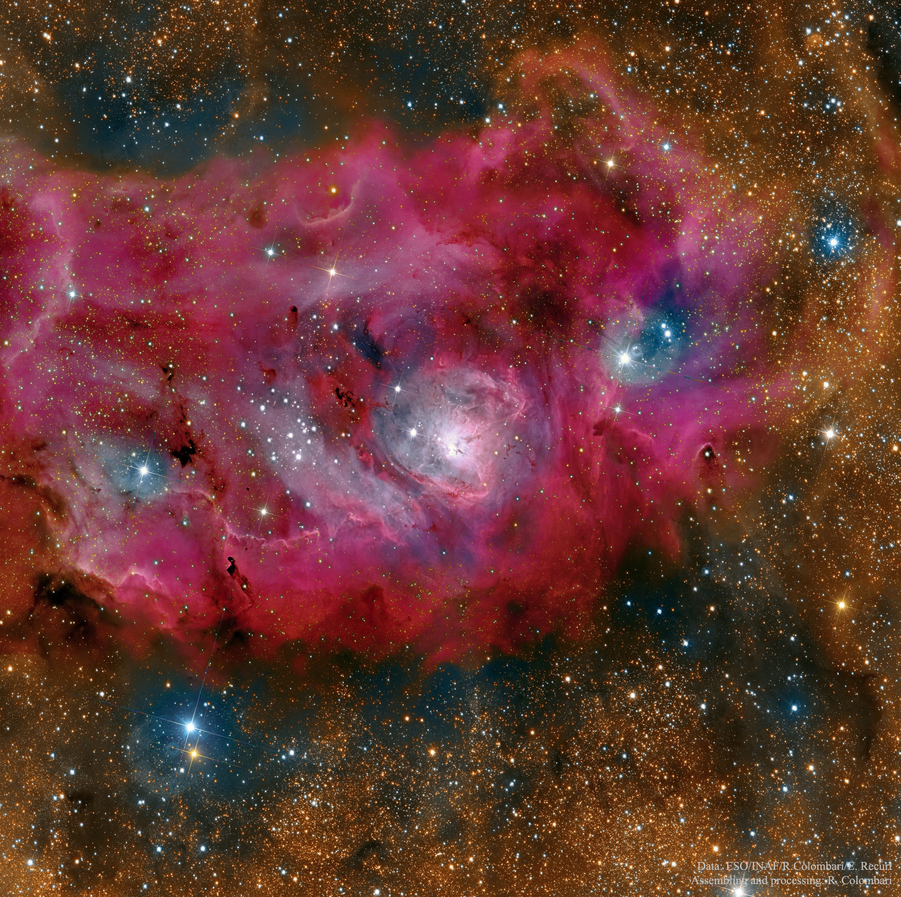 The Lagoon Nebula in High Definition