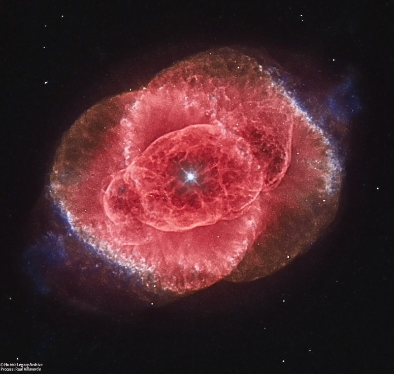The Cat's Eye Nebula from Hubble