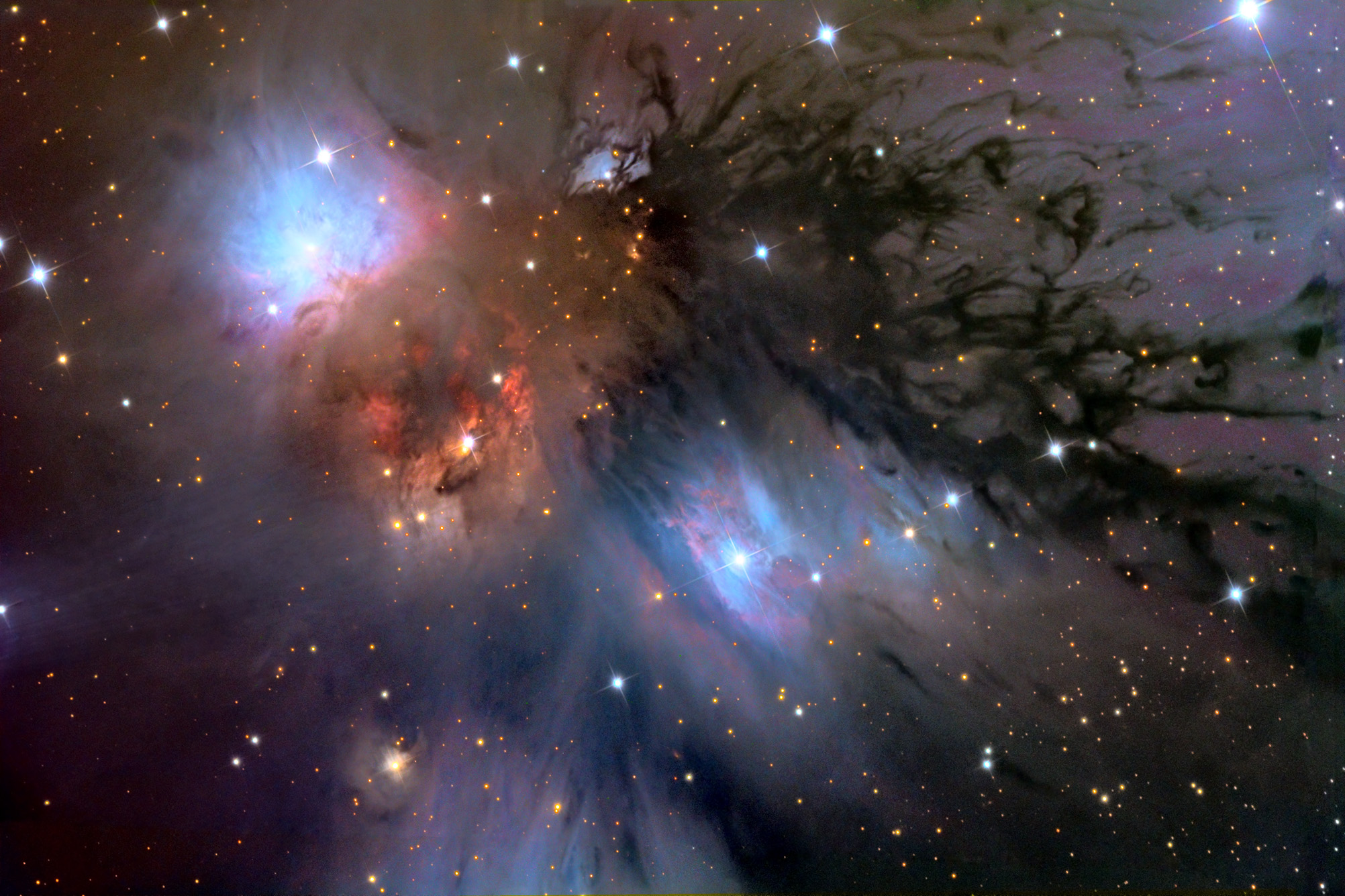 NGC 2170: Still Life with Reflecting Dust