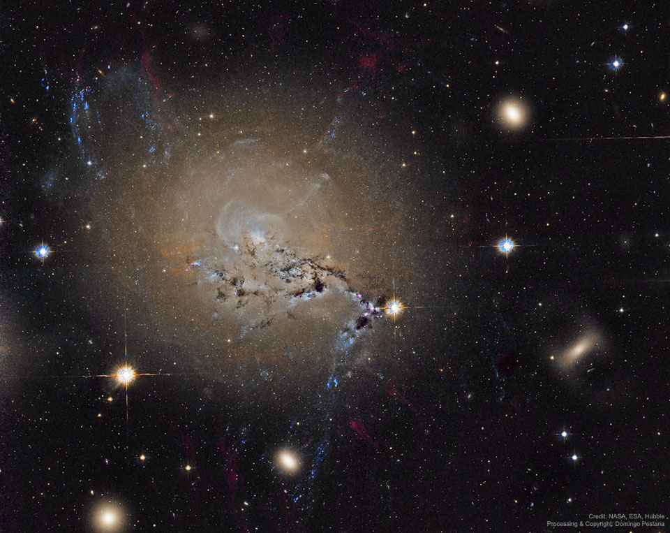 Filaments of Active Galaxy NGC 1275