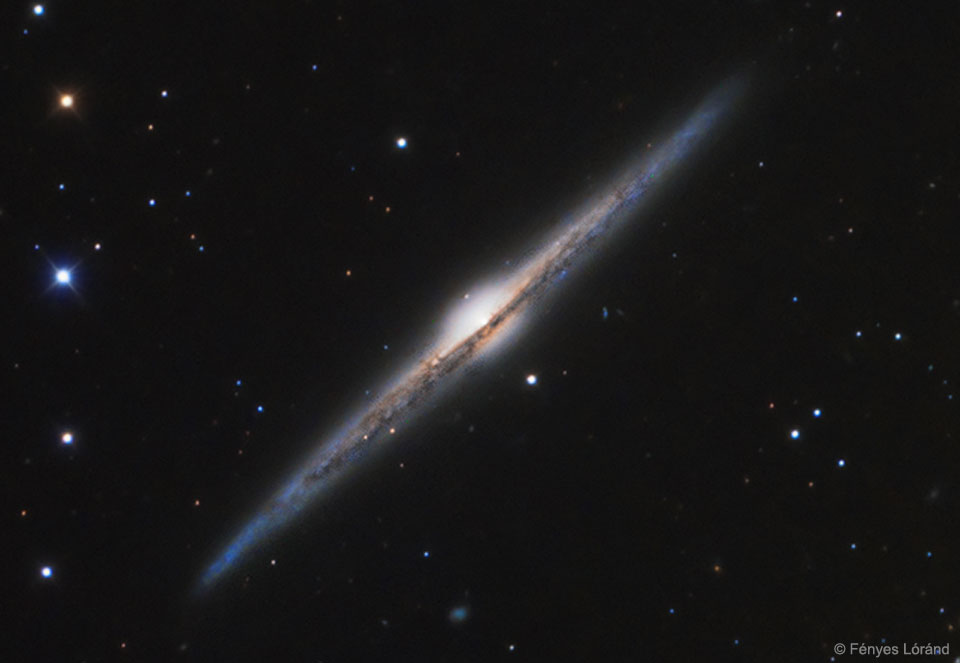 NGC 4565: Galaxy on Edge
