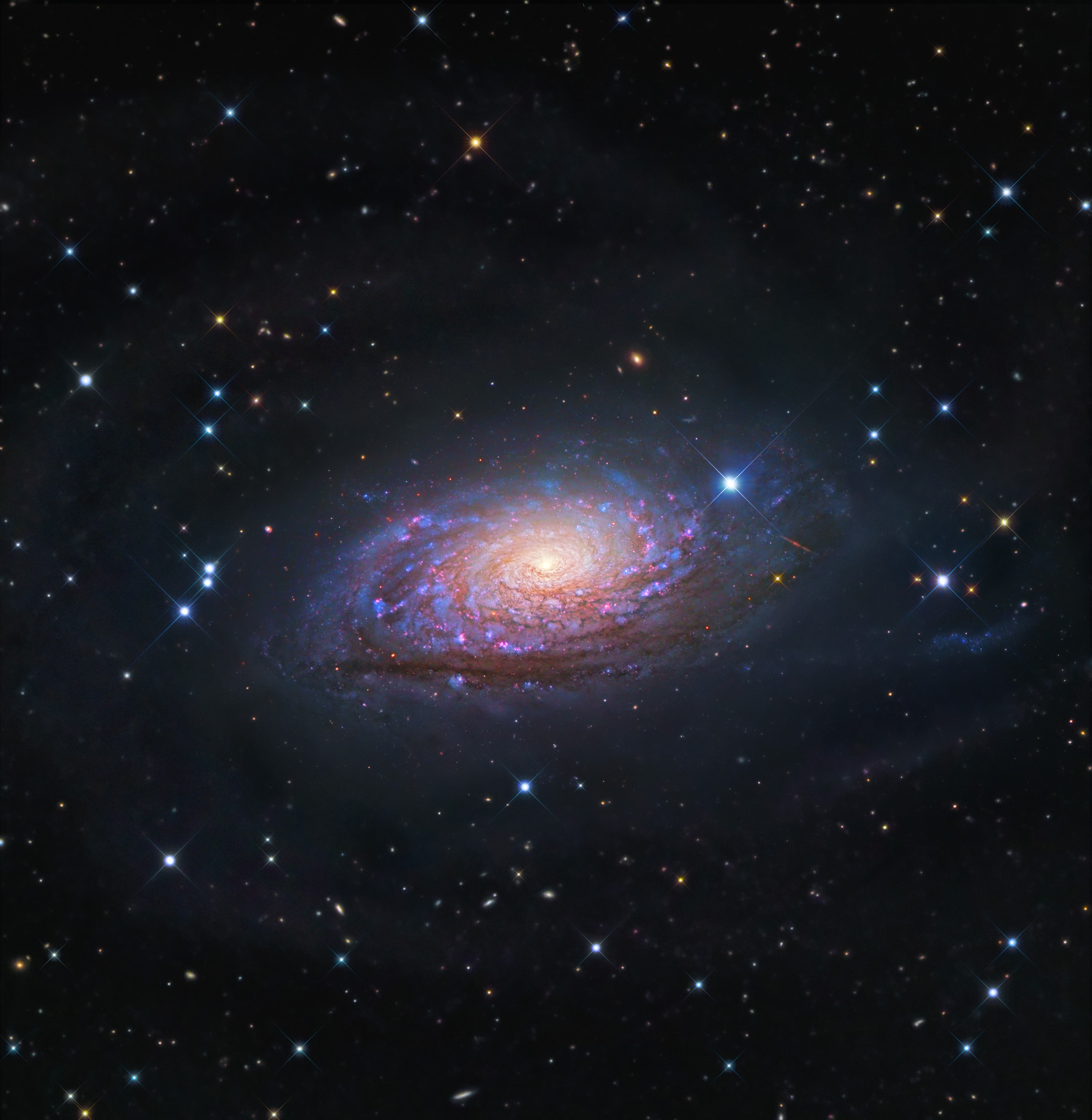 Messier 63: The Sunflower Galaxy