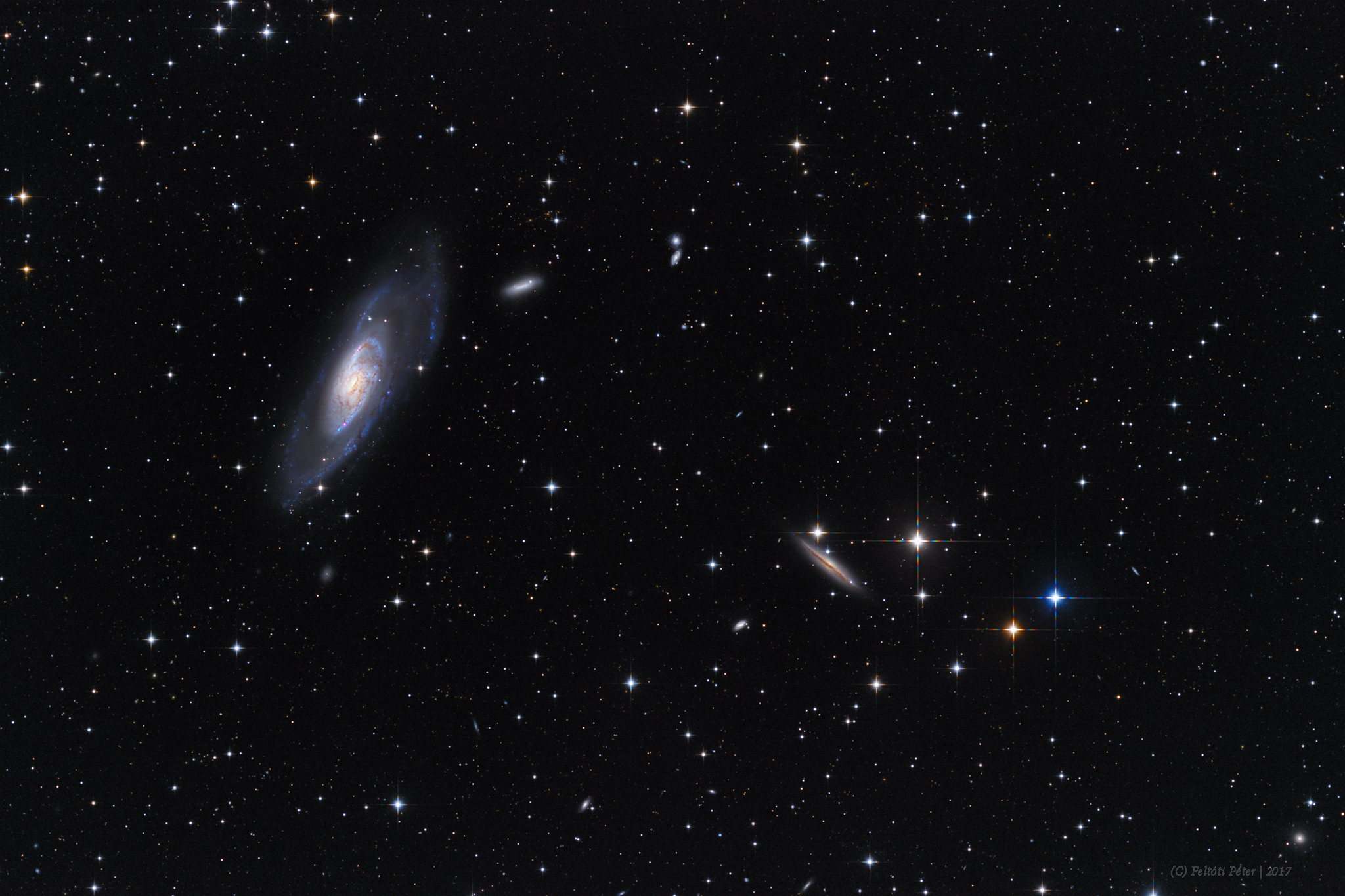 A View Toward M106