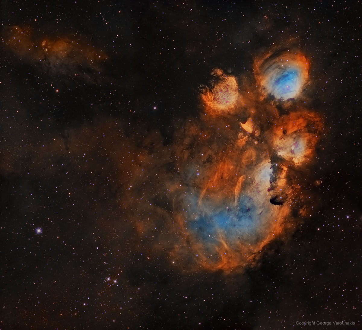 NGC 6334: The Cat's Paw Nebula