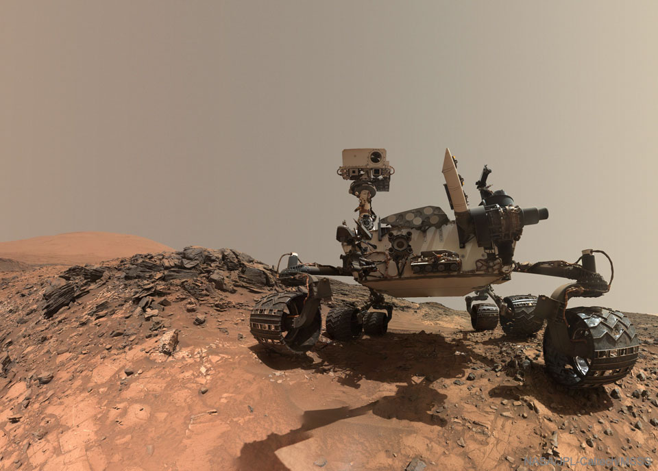 Curiosity Rover Takes Selfie on Mars