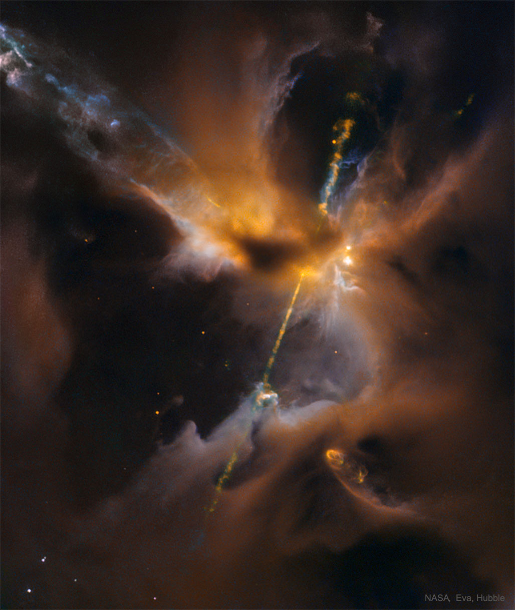 Dual Particle Beams in Herbig-Haro 24