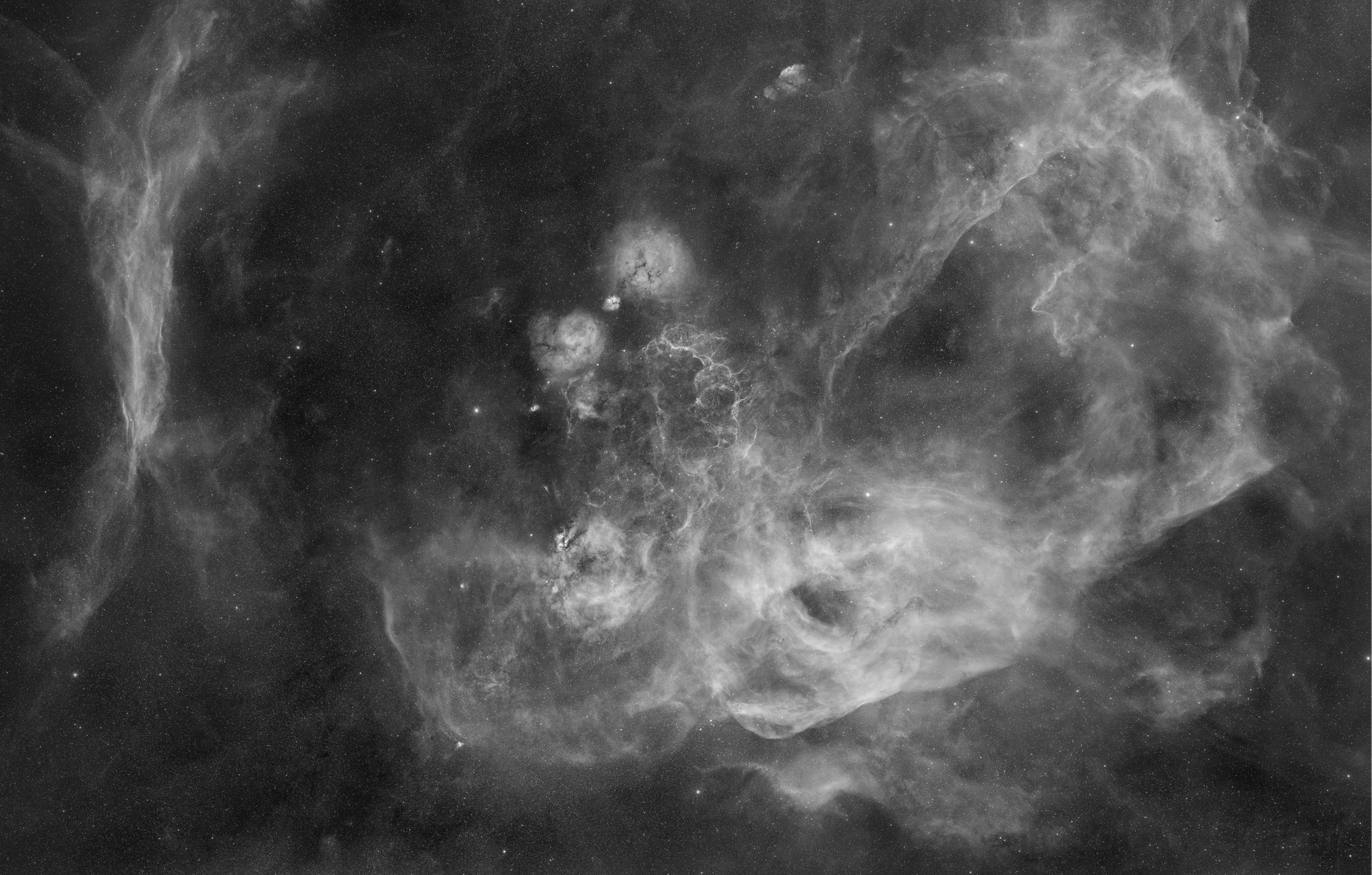 The Gum Nebula Expanse