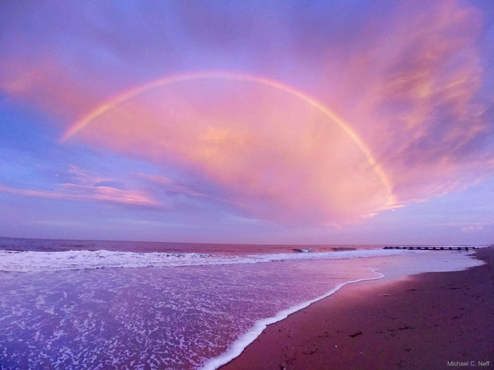 Red Cloudbow over Delaware