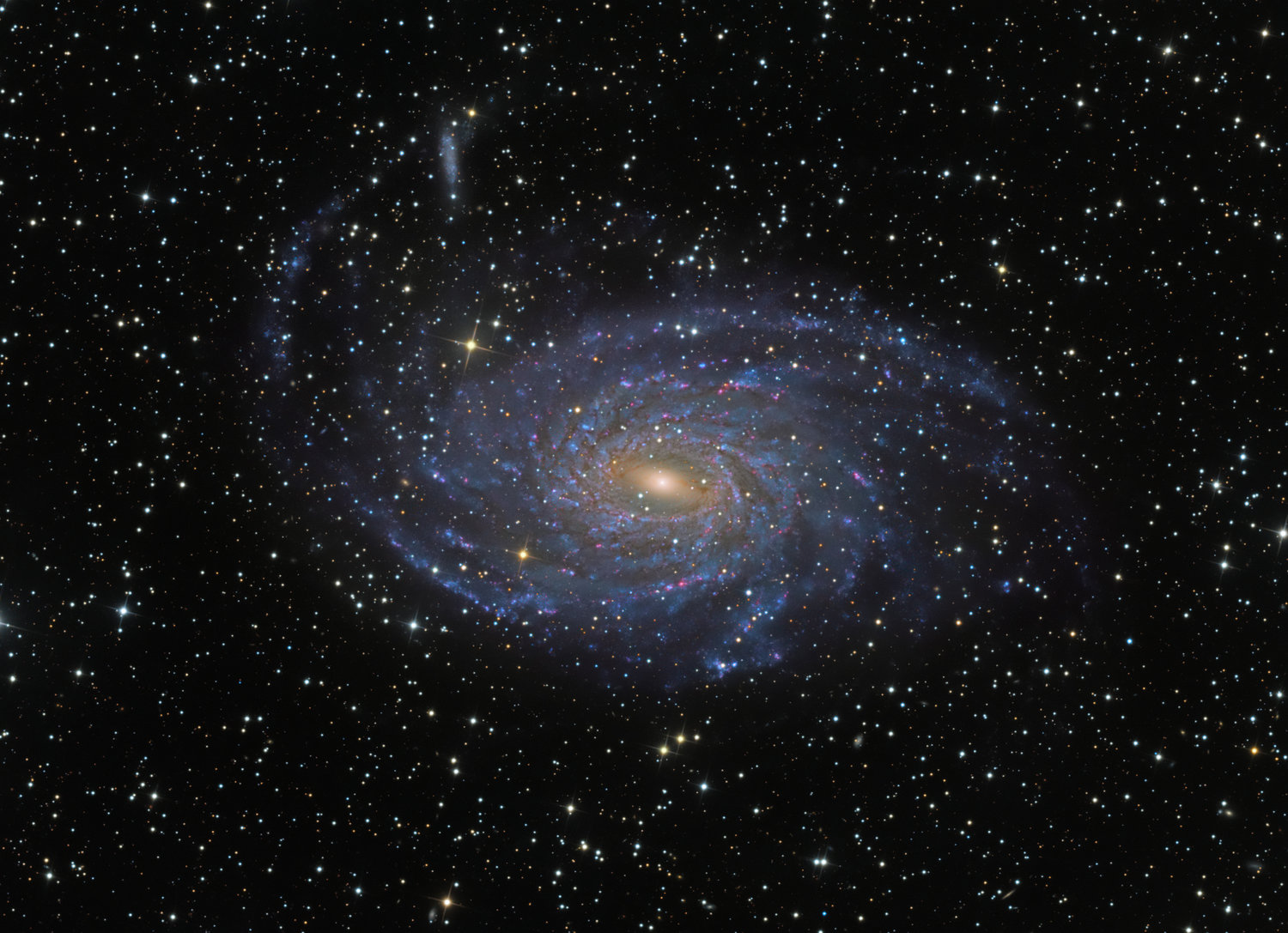 Spiral Galaxy NGC 6744