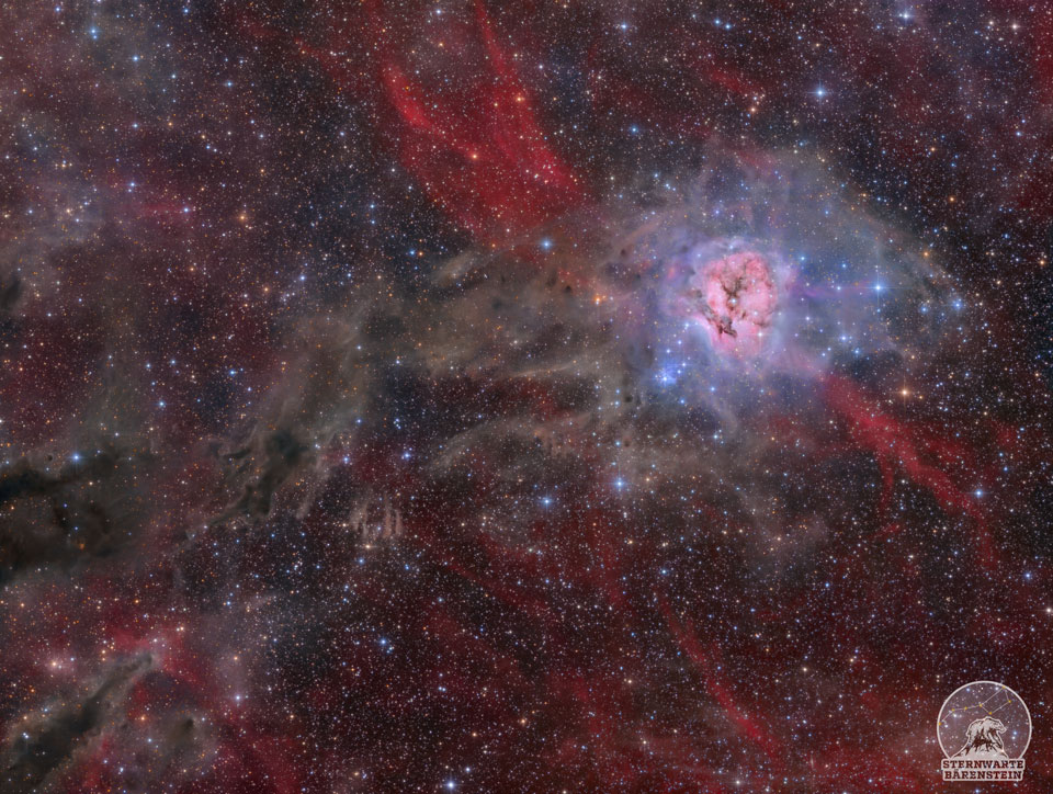 Cocoon Nebula Deep Field