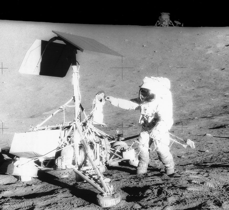 Apollo 12 Visits Surveyor 3
