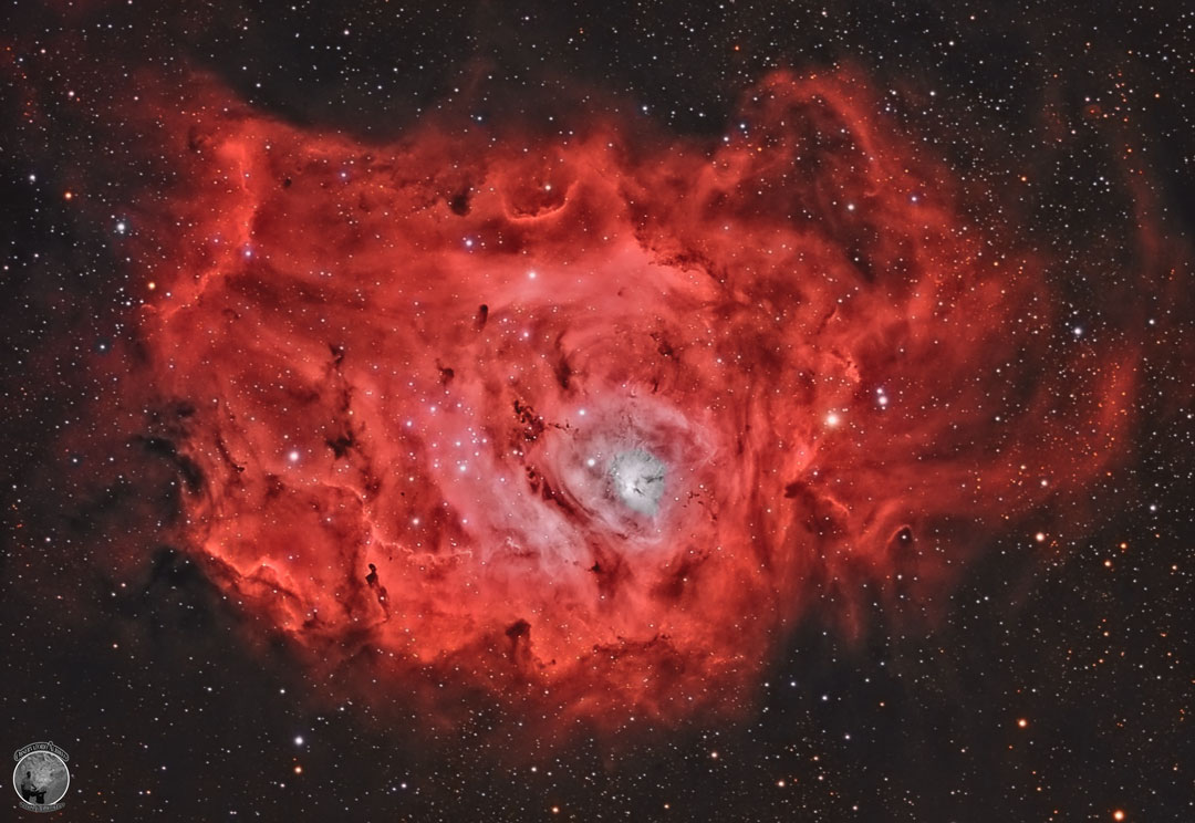 The Lagoon Nebula is Stars, Gas, and Dust