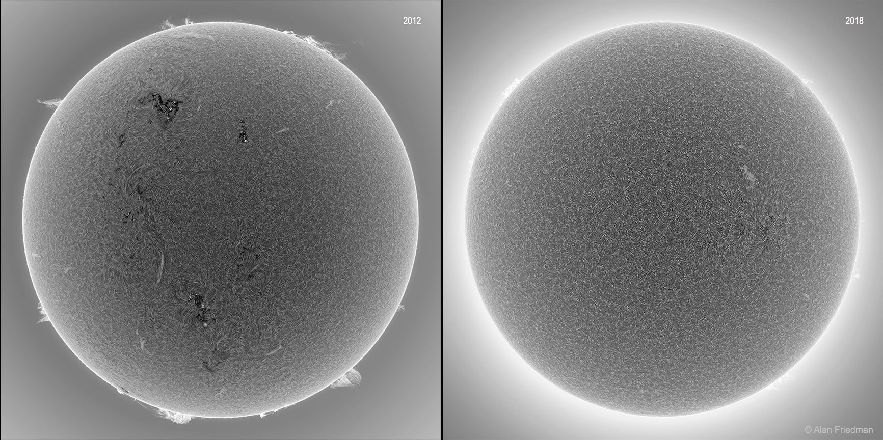 A February without Sunspots