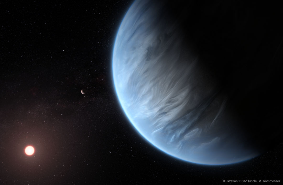 Water Vapor Discovered on Distant Exoplanet