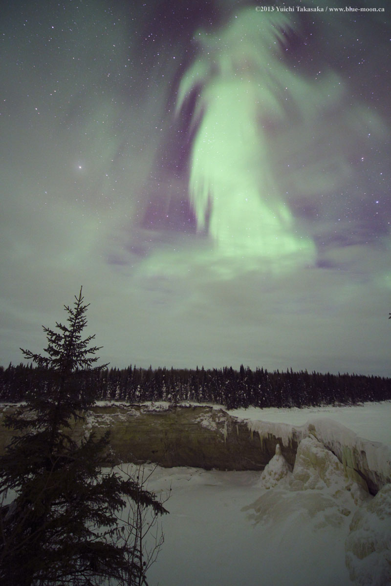Ghost Aurora over Canada