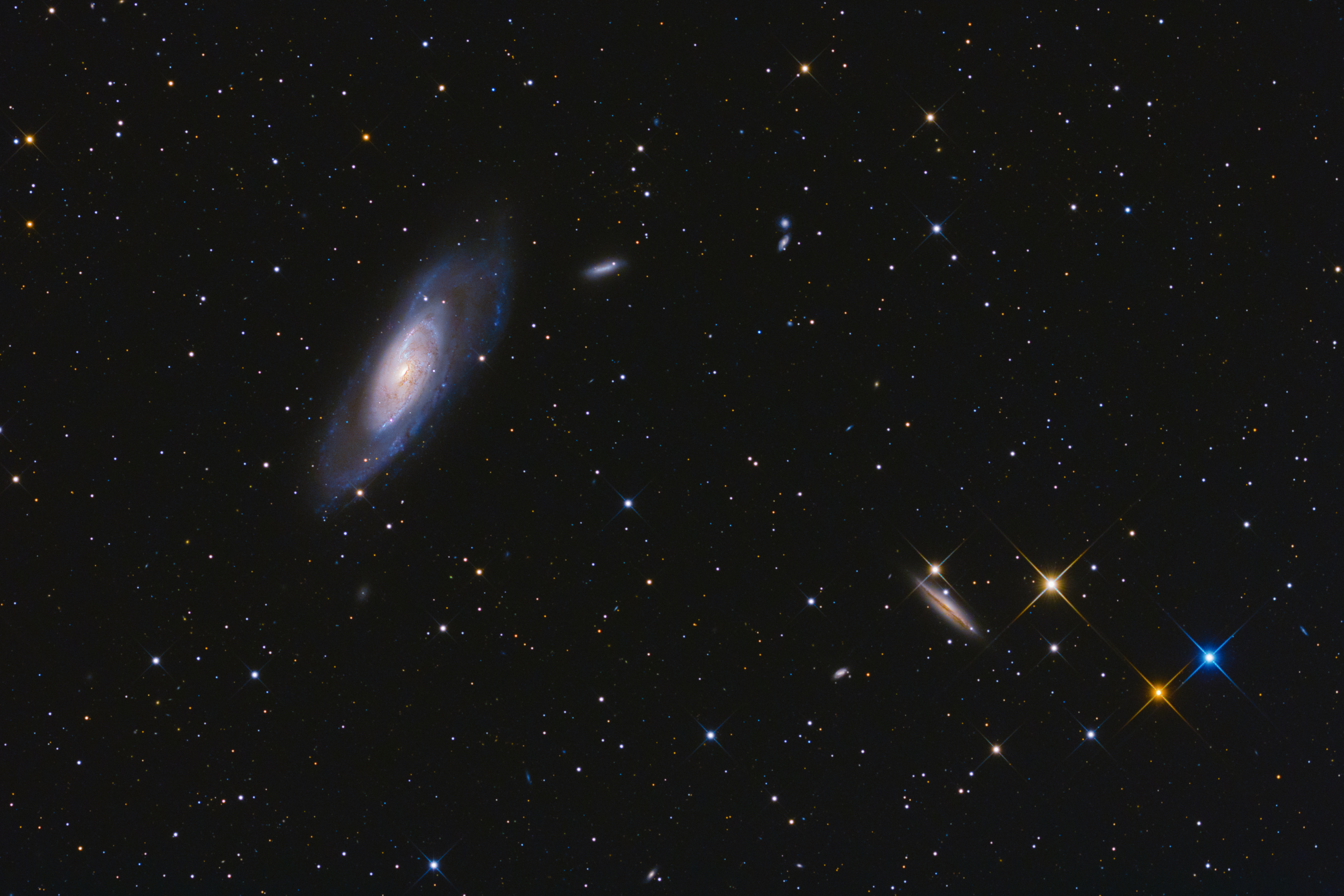 A View Toward M106