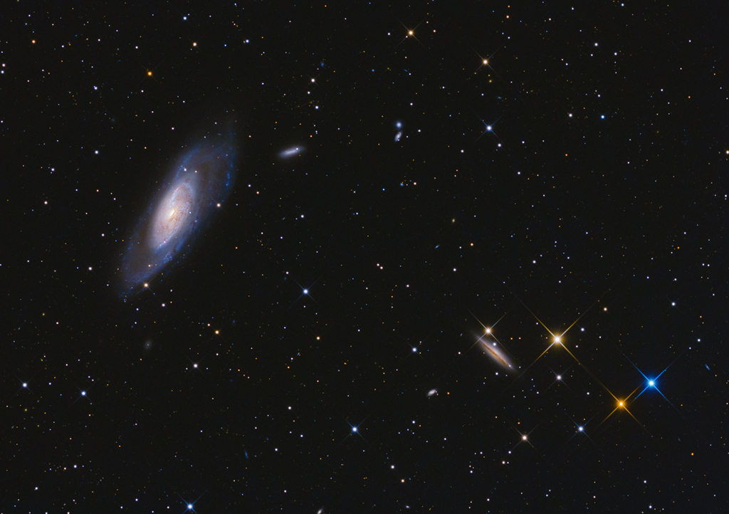 A View Toward M106
