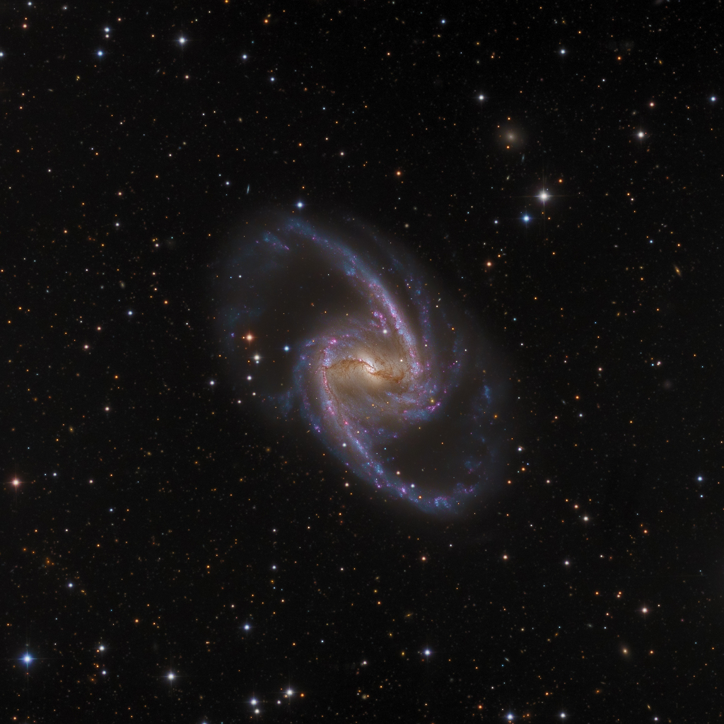NGC 1365: Majestic Island Universe