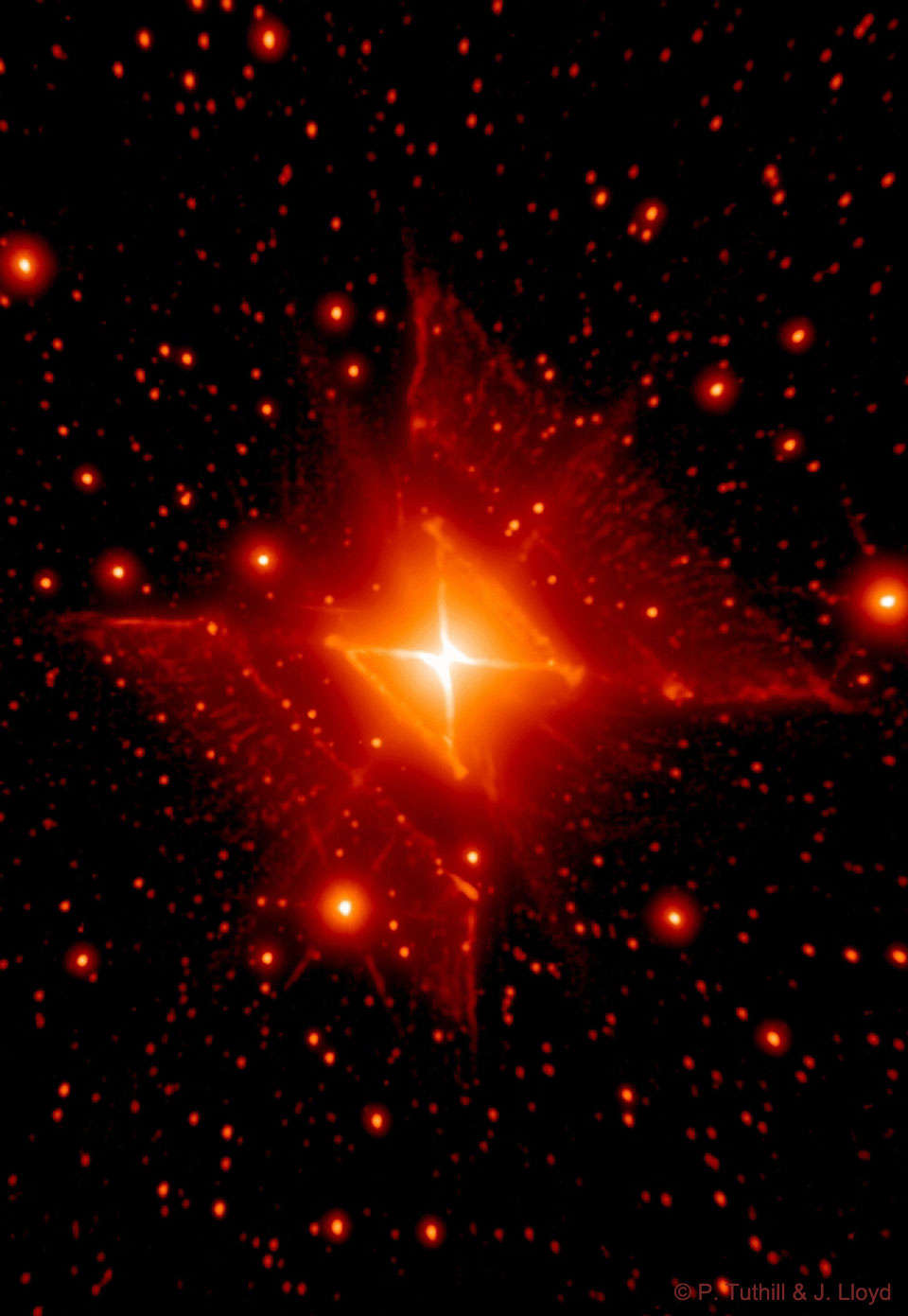 The Red Square Nebula