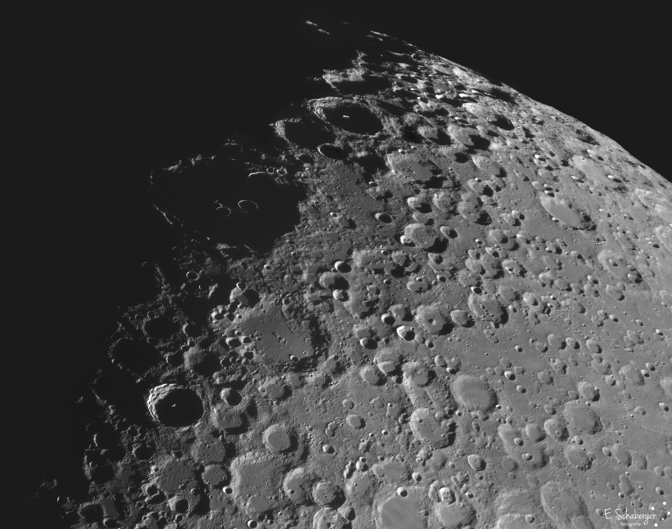 Tycho and Clavius at Dawn