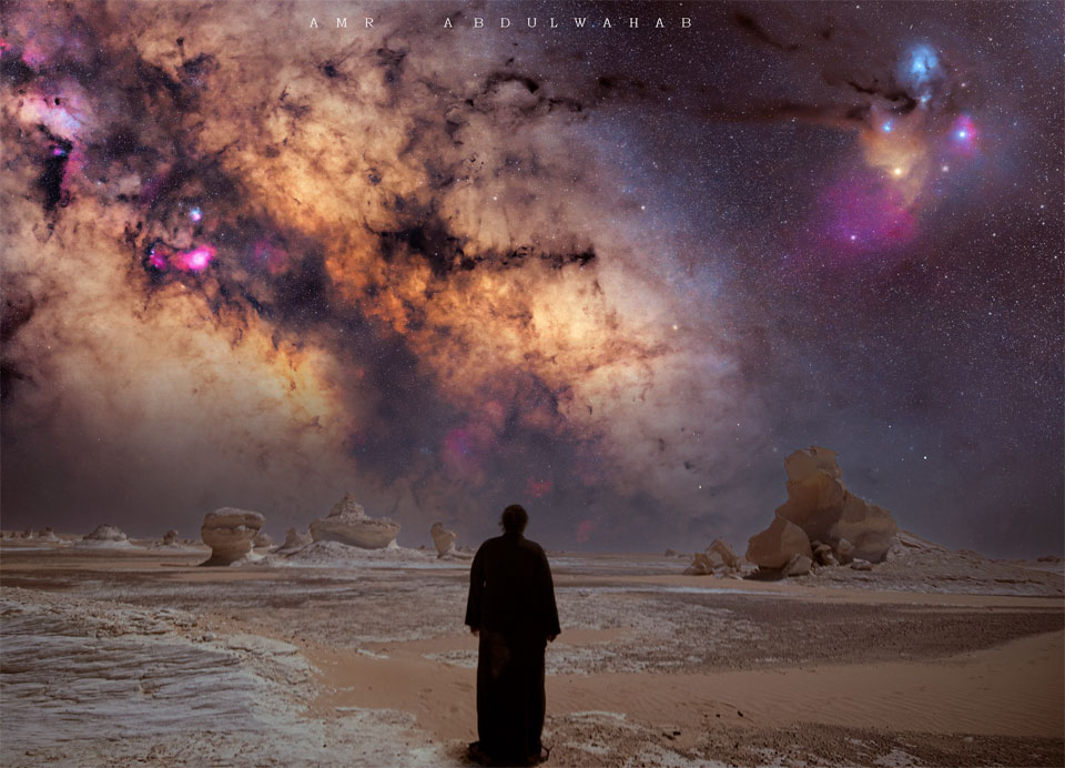 Milky Way over Egyptian Desert