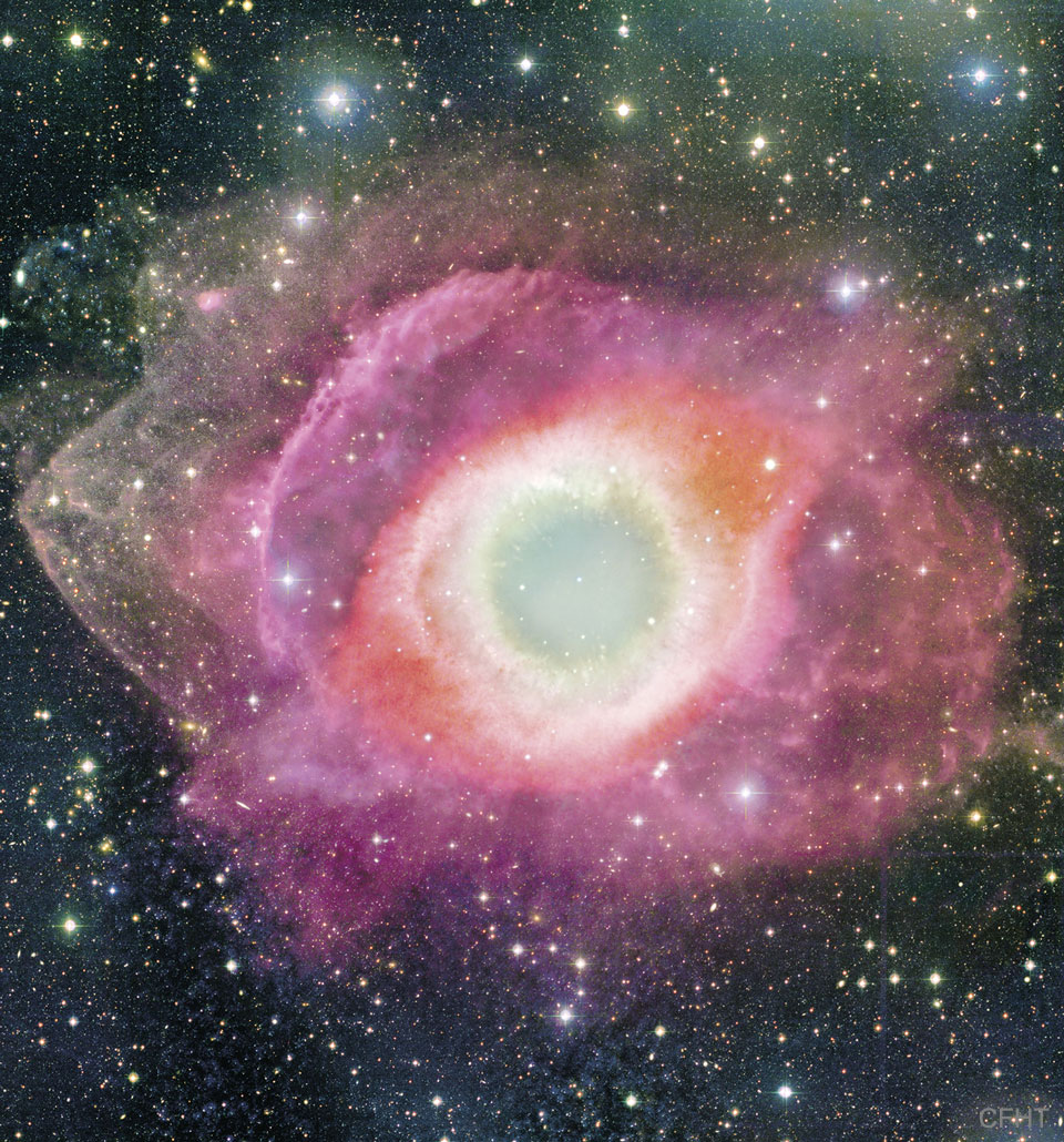 The Helix Nebula from CFHT