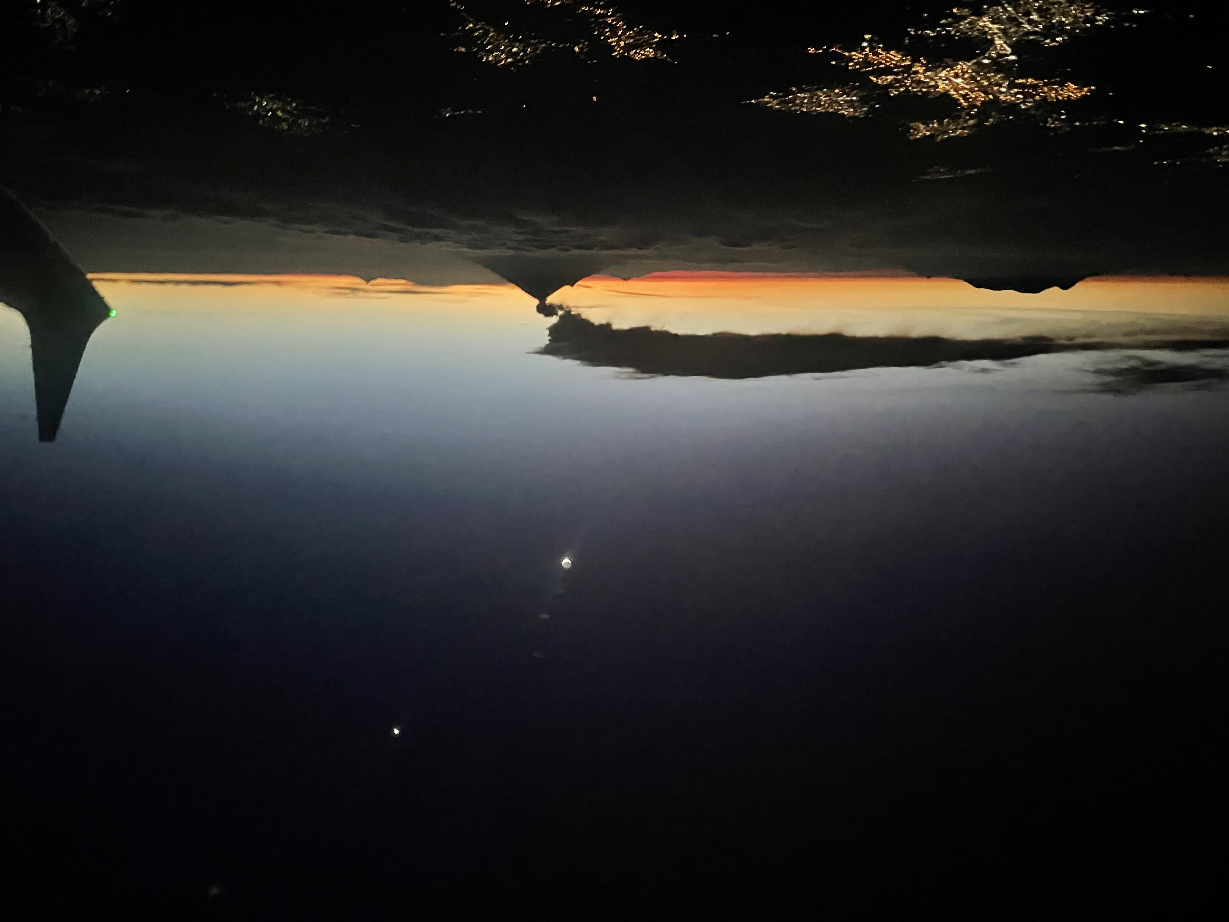 Venus, Moon, and the Smoking Mountain