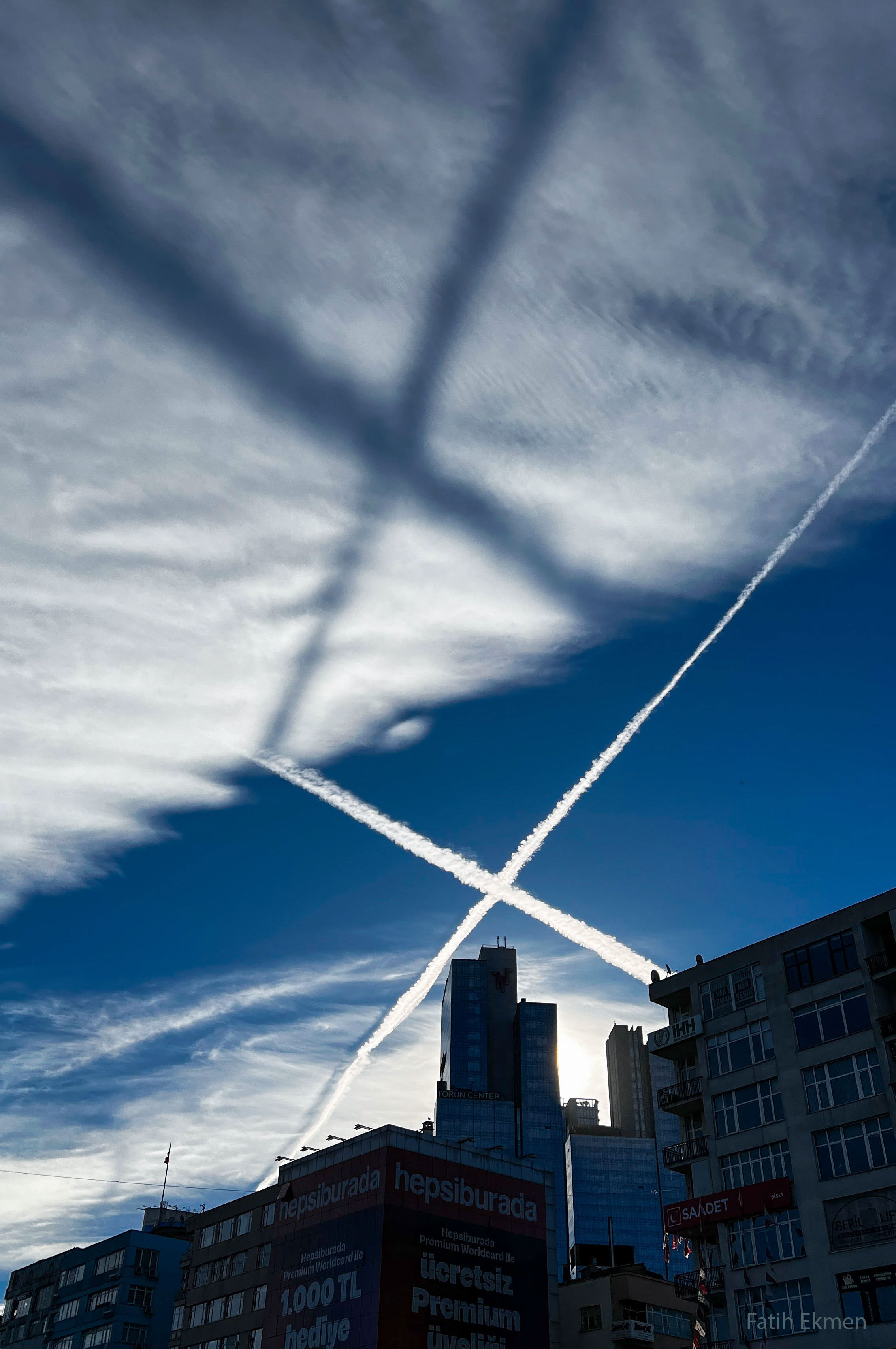 Contrail Shadow X