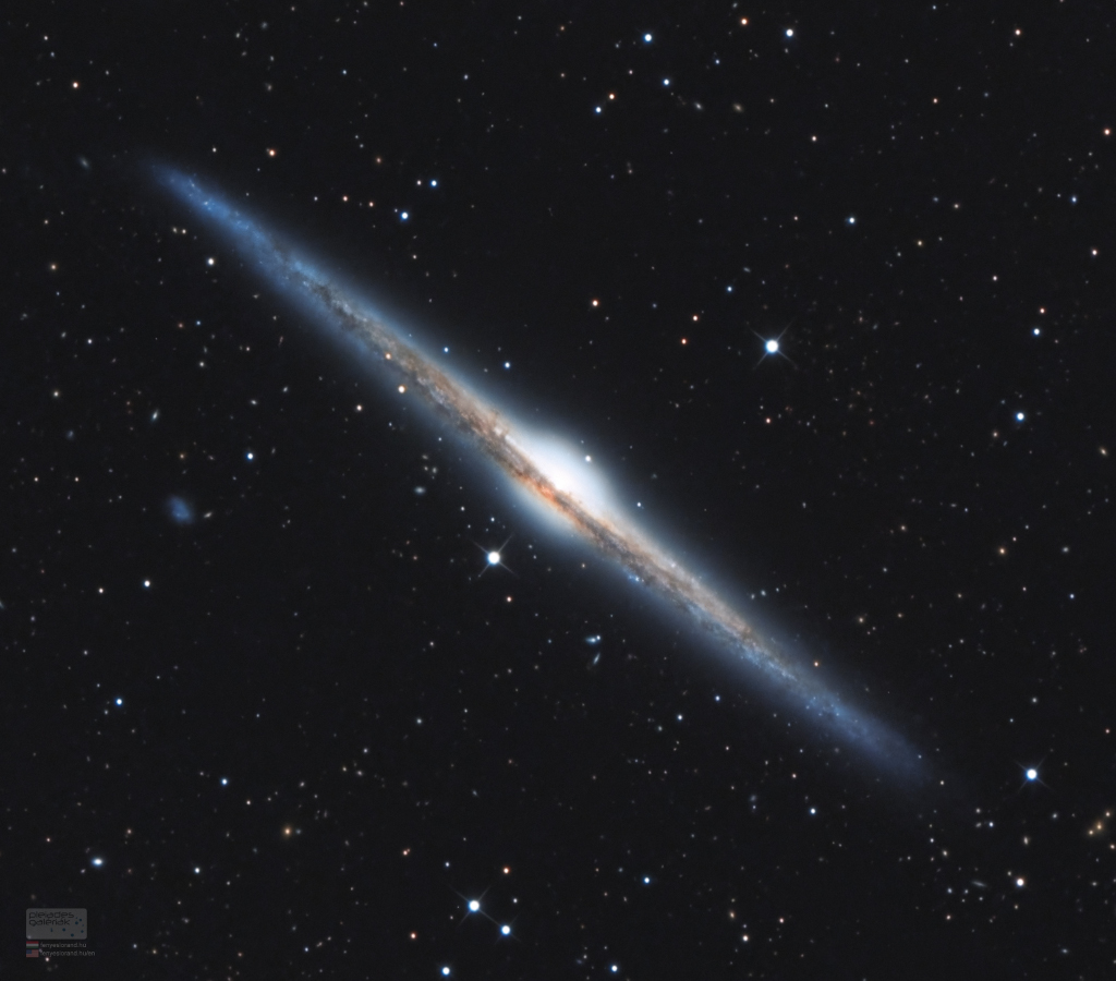 NGC 4565: Galaxy on Edge
