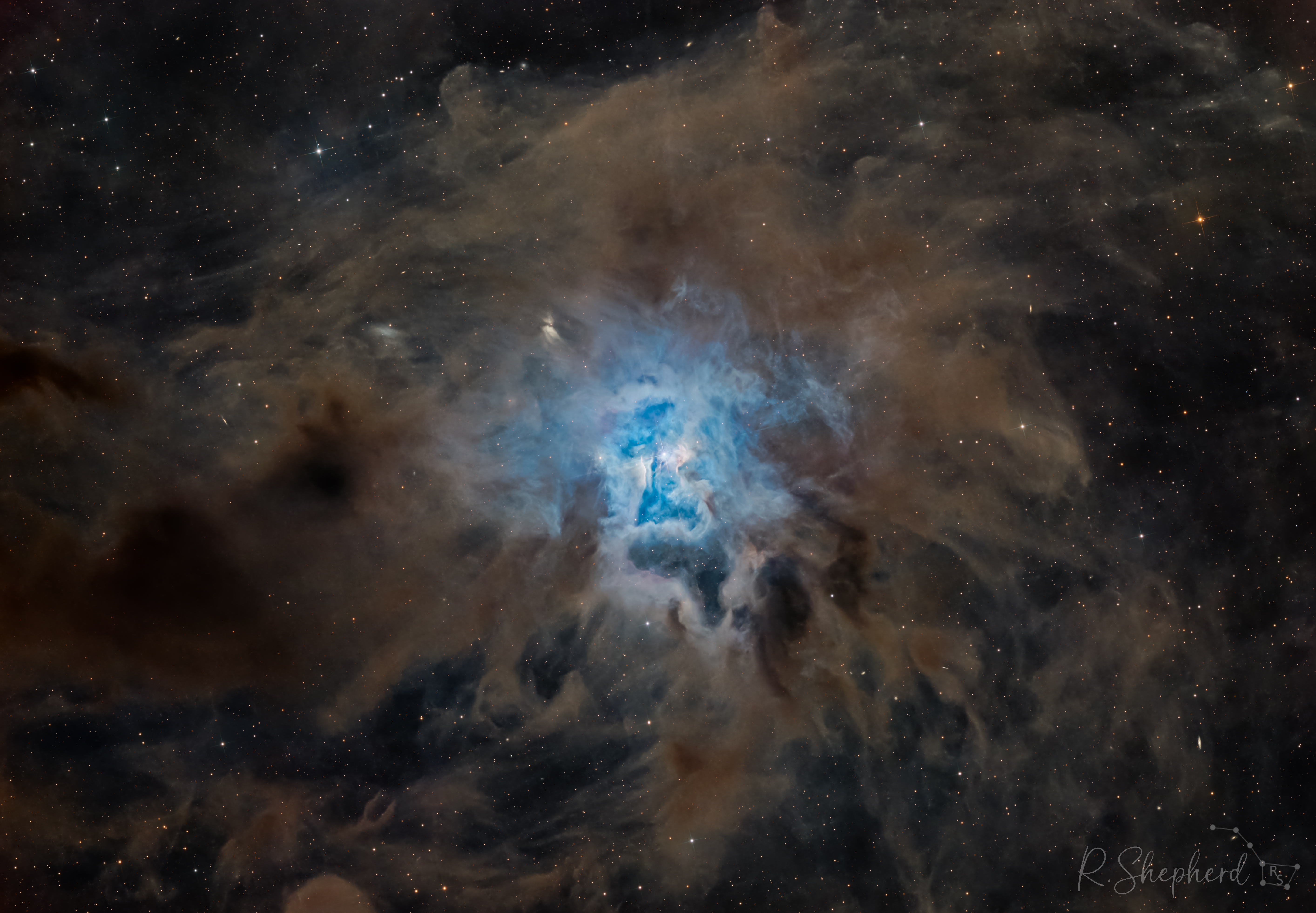 NGC 7023: The Iris Nebula