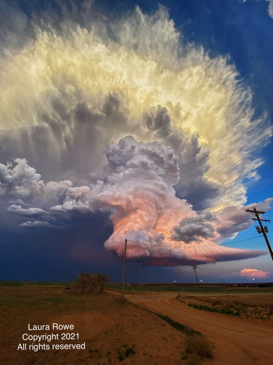Storm Cloud Over Texas