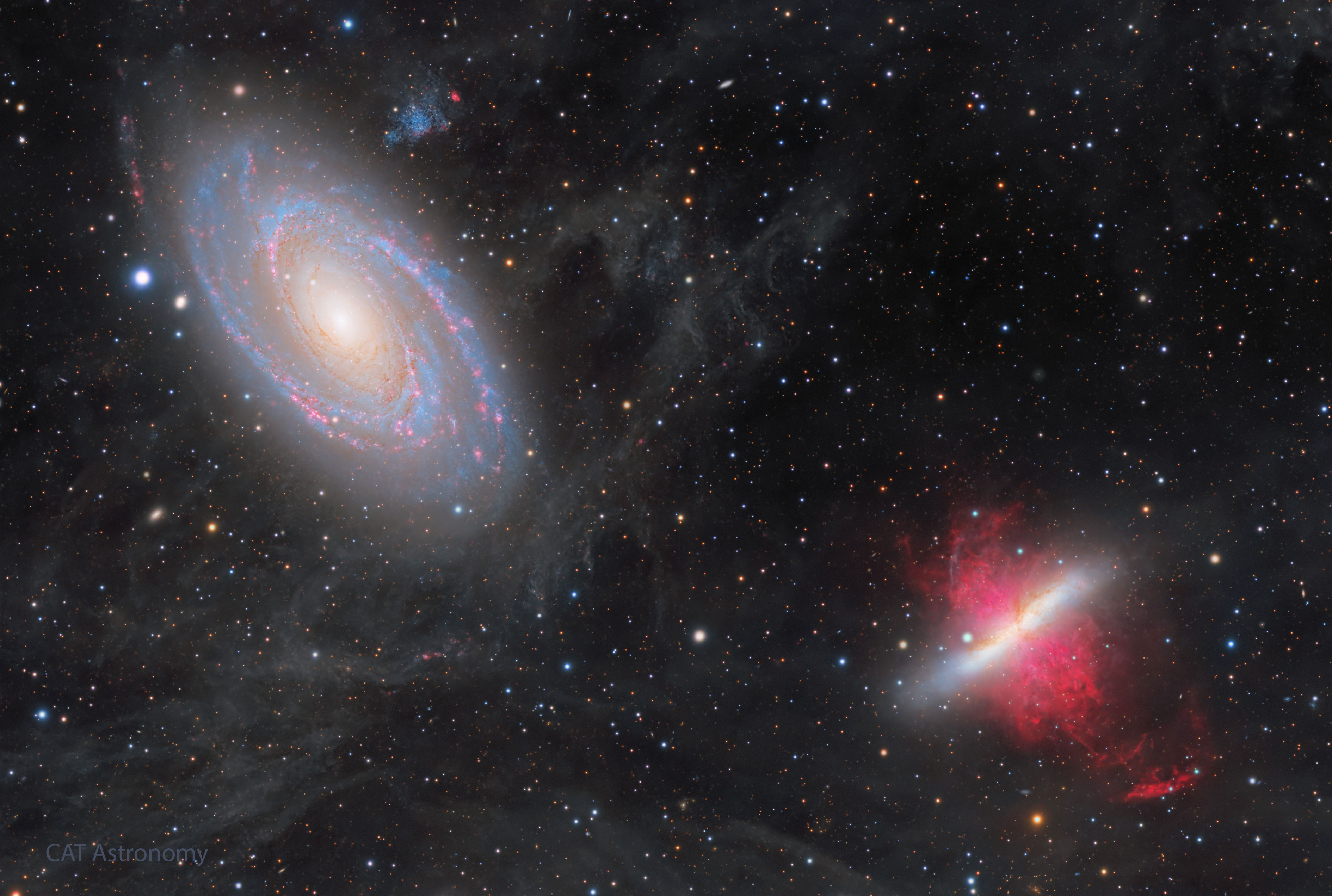 Galaxy Wars: M81 versus M82