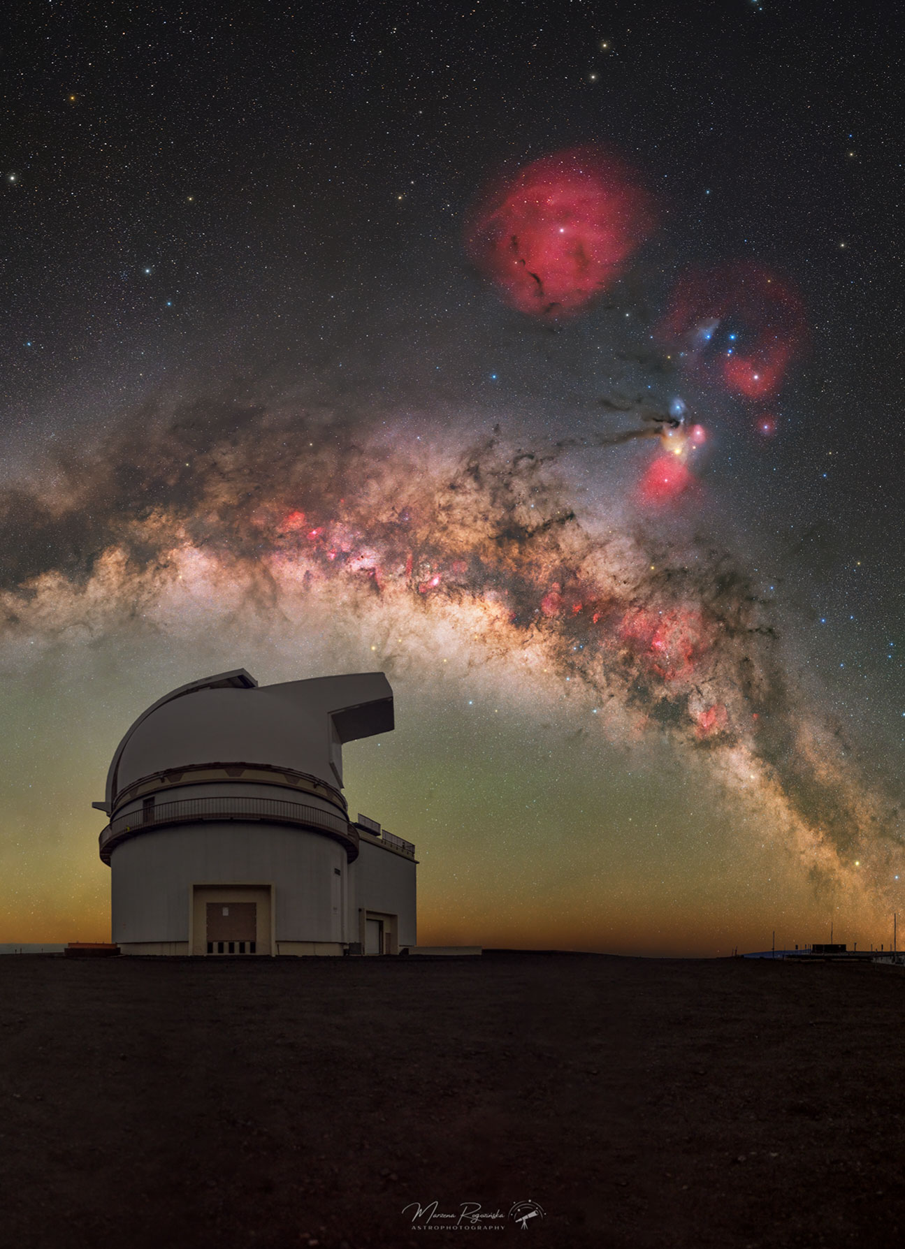 Milky Way over Maunakea