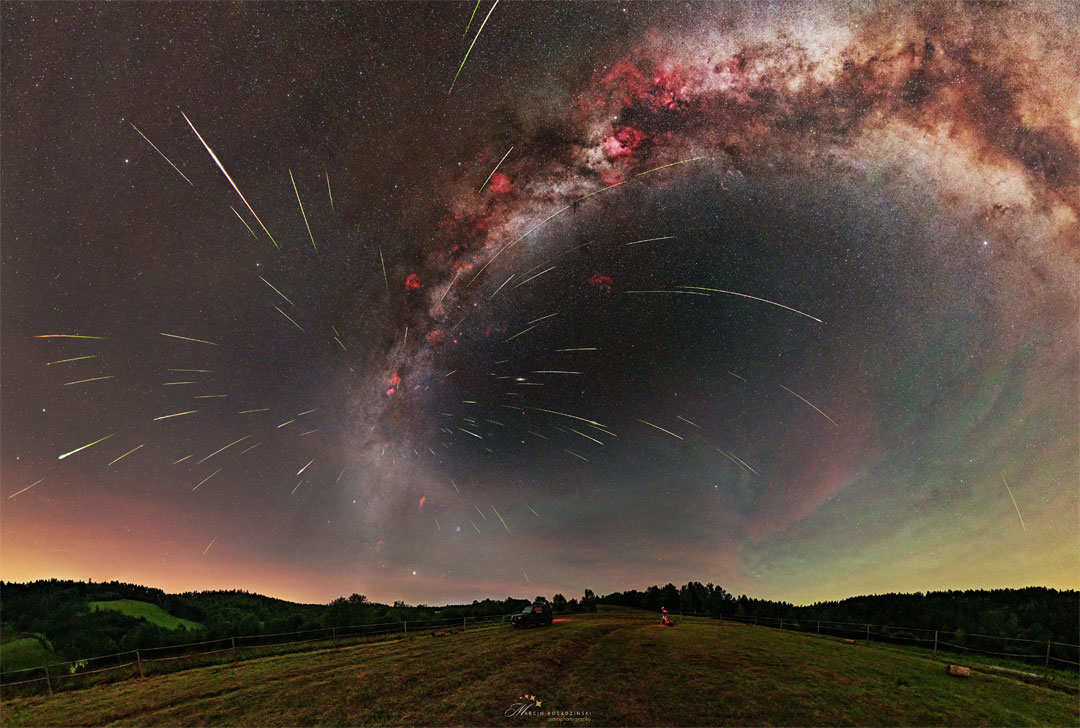 Perseids from Perseus