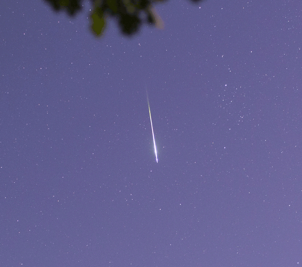 A Cool GIF of a 2025 Perseid