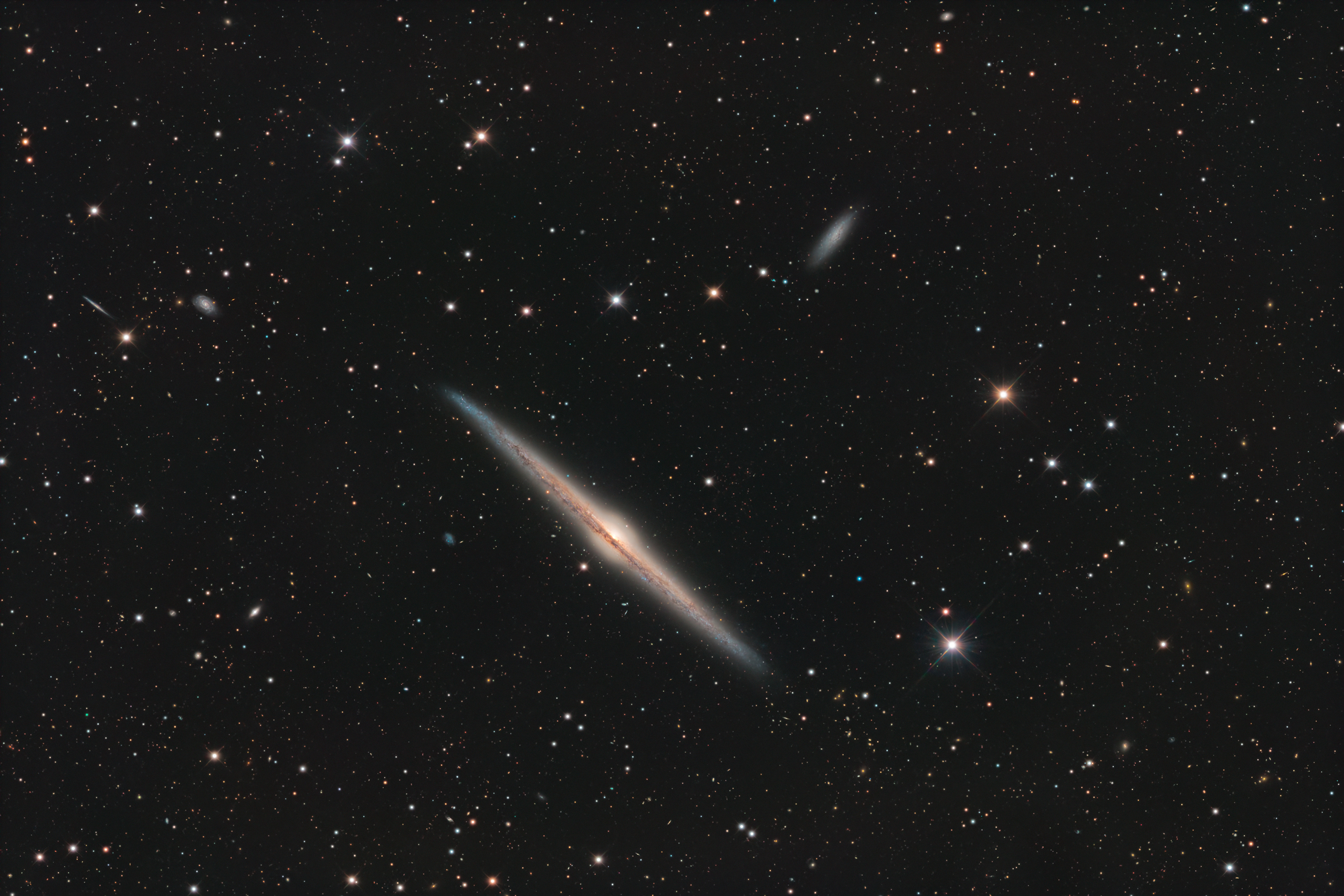 NGC 4565: Galaxy on Edge