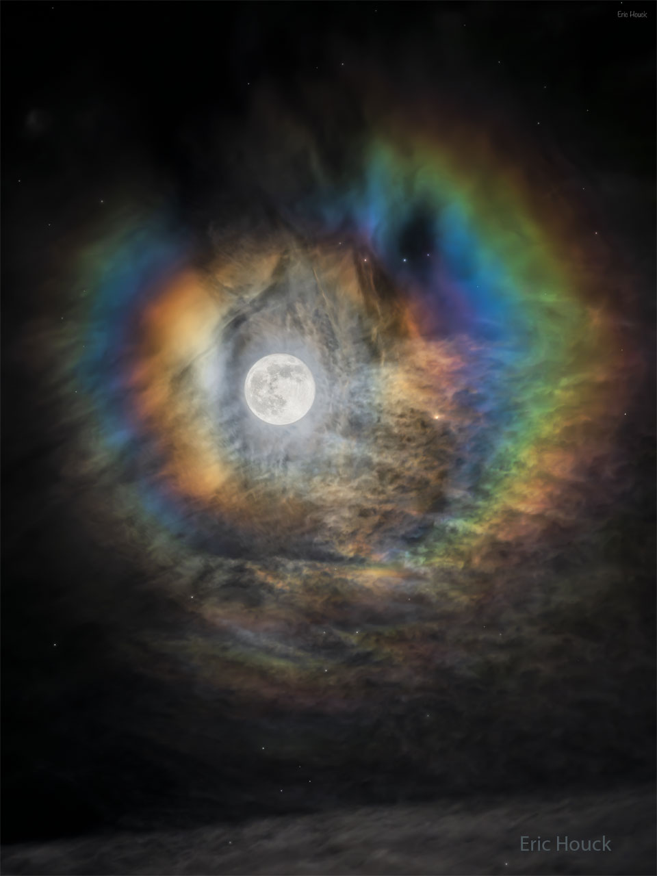 A Super Lunar Corona