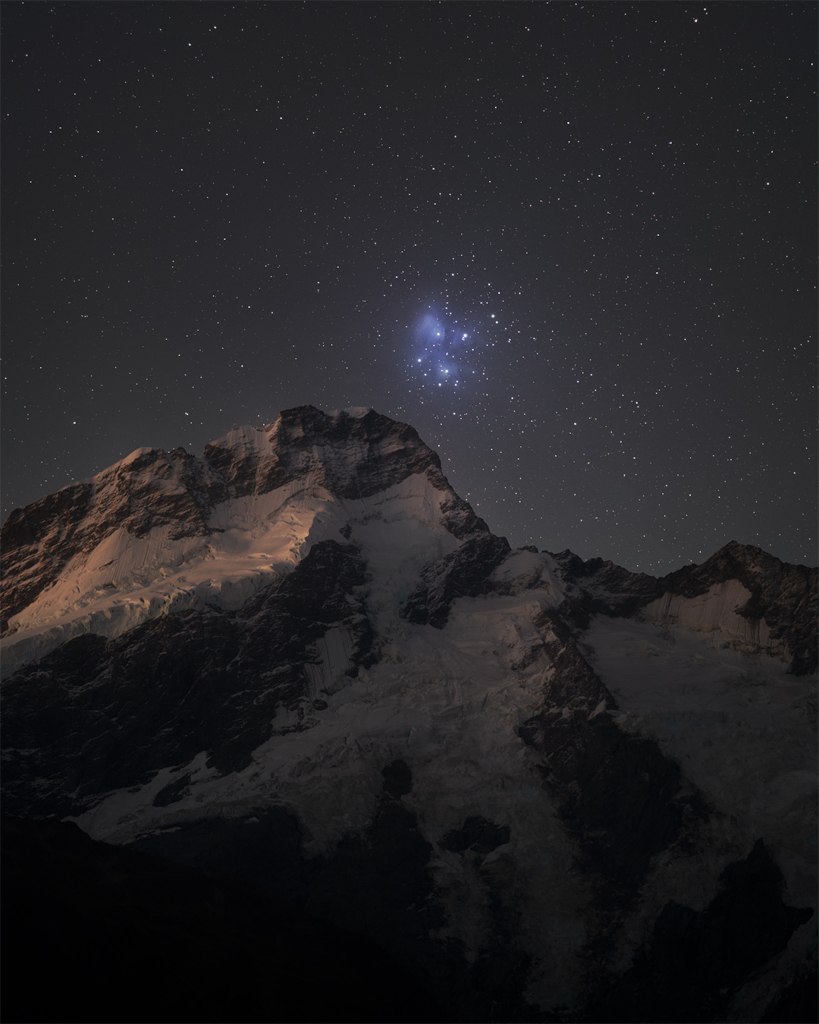 Pleiades from Planet Earth