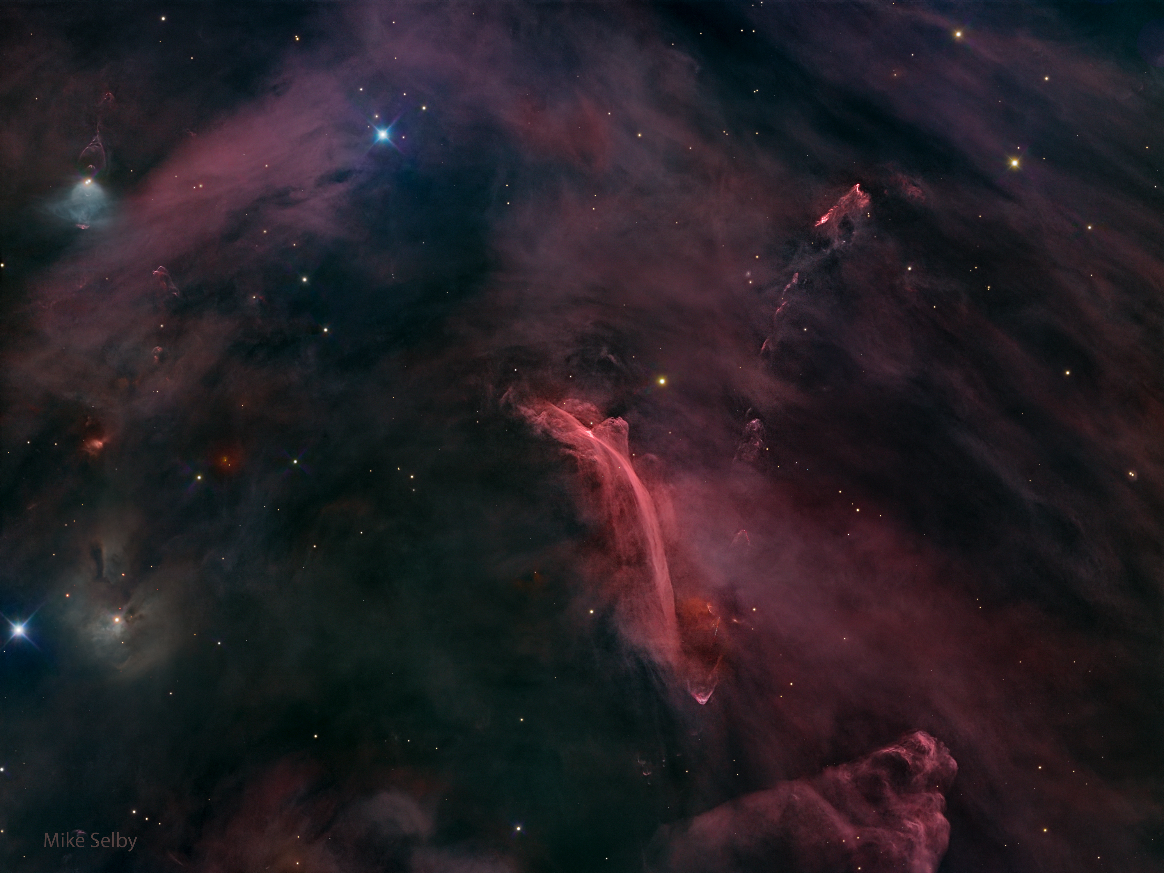 HH-222: The Waterfall Nebula