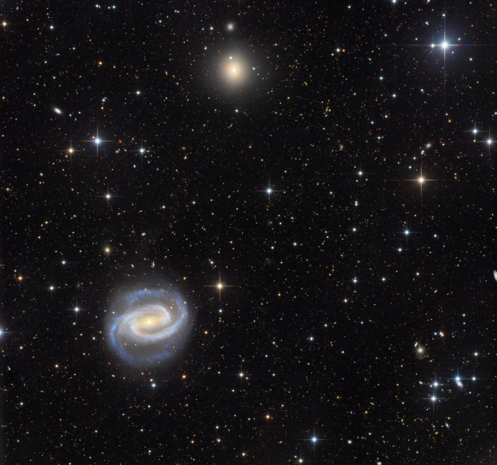 Galaxies in the River: NGC 1300 and NGC 1297