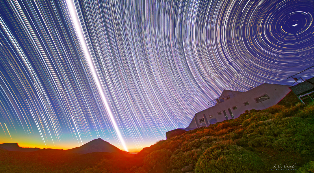 Spring Equinox at Teide Observatory