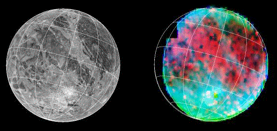 Fields of Minerals on Ganymede
Credit: