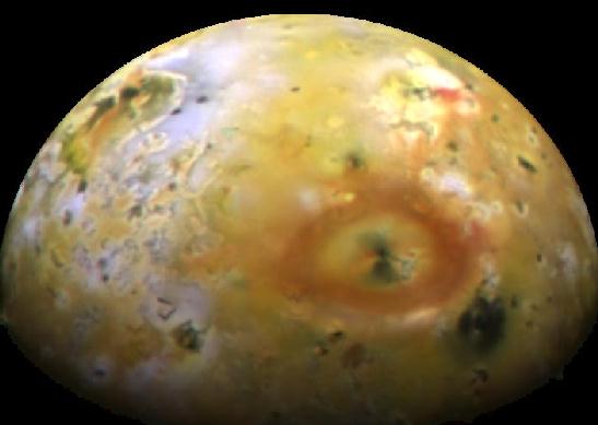 Io's Giant Volcano Pele
Credit: