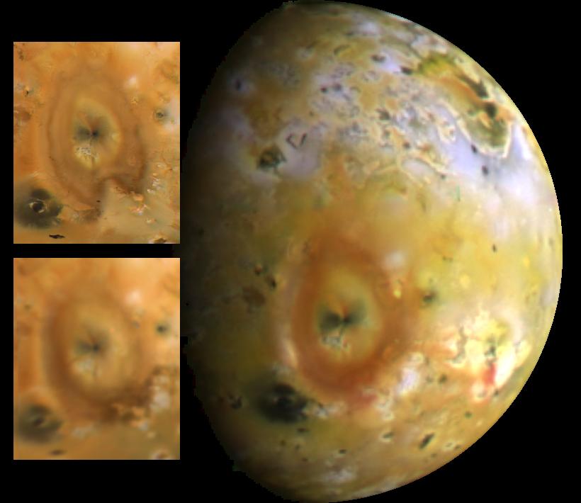 Io's Giant Volcano Pele
Credit: