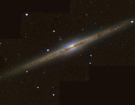 Edge-On Spiral Galaxy NGC 891