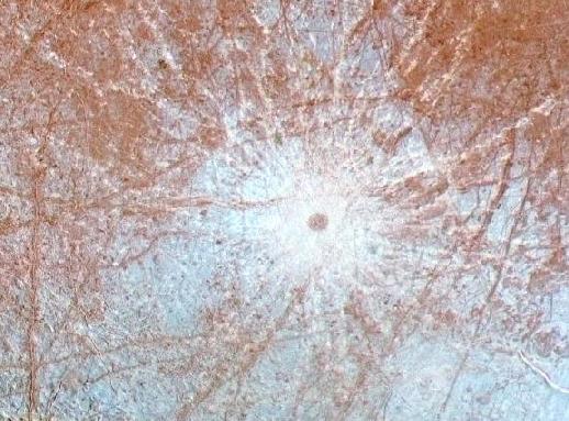 Pwyll: Icy Crater of Europa 
Credit: