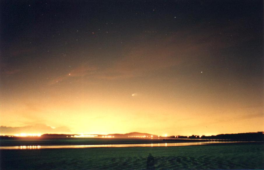 Hale-Bopp: Climbing Into Southern Skies