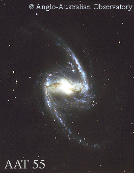 Barred Spiral Galaxy NGC 1365